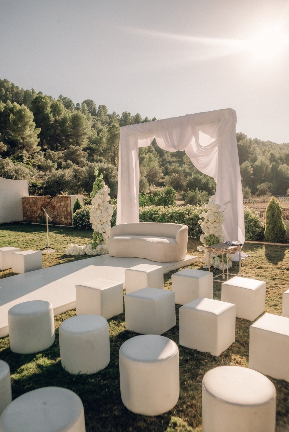 Ceremonia al aire libre